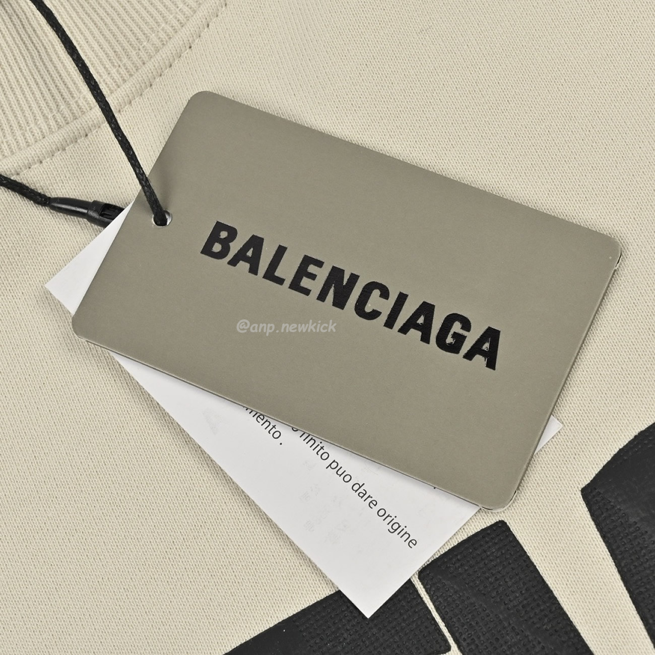 Balenciaga Floral Paper Tape Round Neck Hoodie Xs L (7) - www.newkick.org